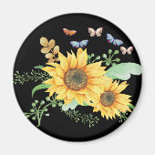 ひまわりのはる マグネット (正面)