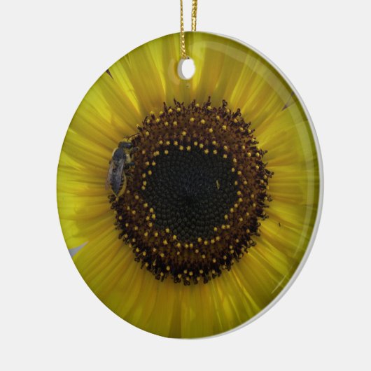 ひまわりのまわりに01オーナメント セラミックオーナメント (左)