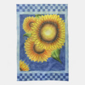 ひまわりのキッチンタオル キッチンタオル (縦)