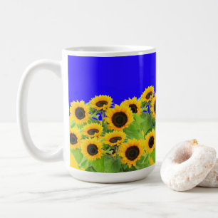 ひまわりのコーヒーマグ コーヒーマグカップ