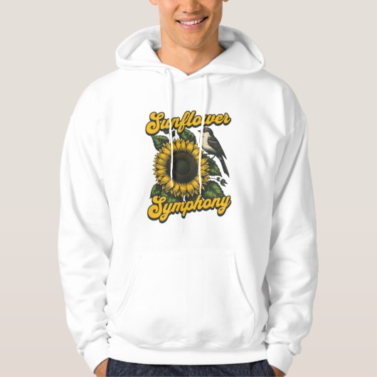 ひまわりのシンフォニーTシャツ パーカ (正面)