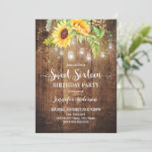 ひまわりのスイート16 招待状 (スタンド正面)