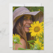 ひまわりのスイート16 招待状 (裏面)