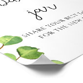 ひまわりのデート夜のアイデア。デートジャーの結婚式ゲーム ポスター (角)