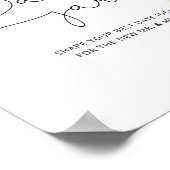 ひまわりのデート夜のアイデア。デートジャーブライダルゲーム ポスター (角)