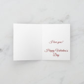 ひまわりのハート折り紙グリーティングカード カード (内部)