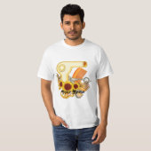 ひまわりのビューティシャンTシャツ Tシャツ (正面フル)