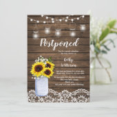 ひまわりのベビーシャワーが延期発表 招待状 (スタンド正面)