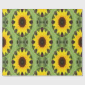 ひまわりのポッド… ラッピングペーパー (フラット)