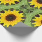 ひまわりのポッド… ラッピングペーパー (角)