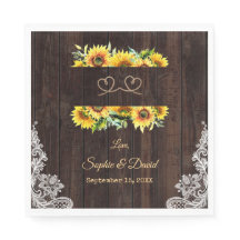 ひまわりのヴィンテージロープウッド我々は結び目を結んだ