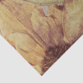 ひまわりのヴィンテージ黄褐色テグランジクスチャ 薄葉紙 (詳細)