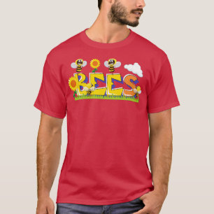 ひまわりの上に咲く3 Tシャツ