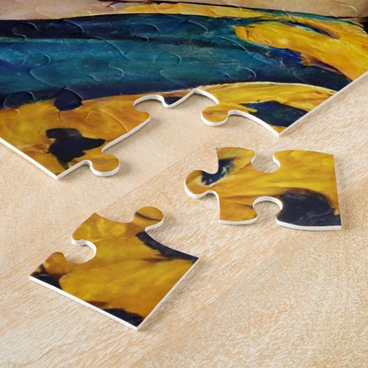 ひまわりの人 ジグソーパズル (側面)