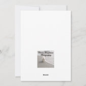 ひまわりの写真付き母の日グリーティングカード シーズンカード (裏面)