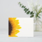 ひまわりの半分 ポストカード (スタンド正面)