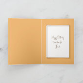 ひまわりの古い木造納屋 カード (内部)