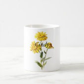 ひまわりの名前コーヒーマグ コーヒーマグカップ (中央)