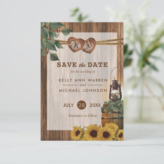 ひまわりの国の結婚式 セーブザデート (スタンド正面)