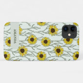 ひまわりの夏の花のCase-Mate iPhoneケース Case-Mate iPhoneケース (裏面(横))