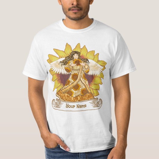 ひまわりの天使 Tシャツ (正面)
