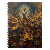 ひまわりの女神 ノートブック (正面)