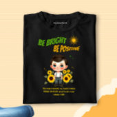 ひまわりの小さな少年 Tシャツ