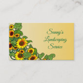 ひまわりの巻物 名刺 (正面)