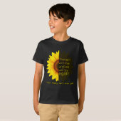 ひまわりの希望 Tシャツ (正面フル)