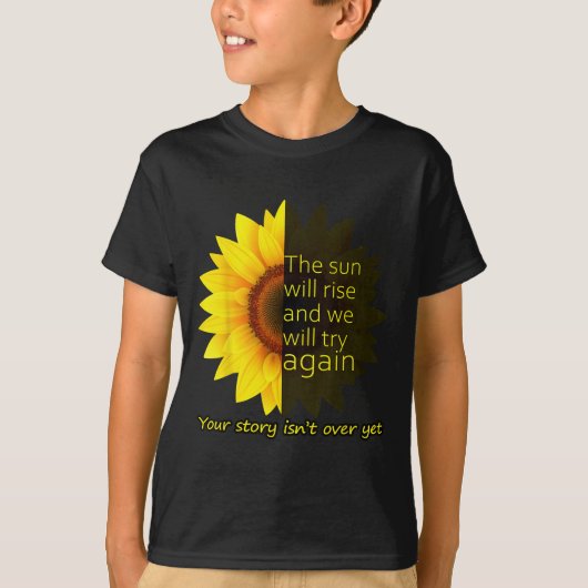 ひまわりの希望 Tシャツ (正面)