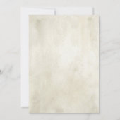 ひまわりの座席表。素朴な結婚式のテーブルプラン 招待状 (裏面)