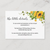 ひまわりの情報と詳細 エンクロージャーカード (正面)