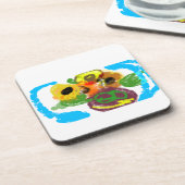 ひまわりの日 コースター (左側)