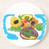 ひまわりの日 コースター (正面)