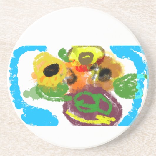 ひまわりの日 コースター (正面)