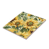 ひまわりの束 タイル (側面)