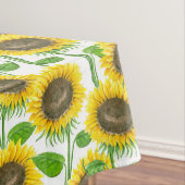 ひまわりの水彩模様 テーブルクロス (インサイチュ)