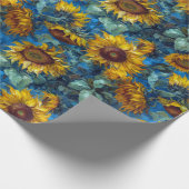 ひまわりの油 ラッピングペーパー (角)