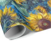 ひまわりの油 ラッピングペーパー (ロールコーナー)