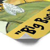 ひまわりの畑の虫たち ポスター (角)