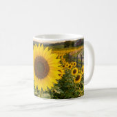 ひまわりの畑 コーヒーマグカップ (正面右)