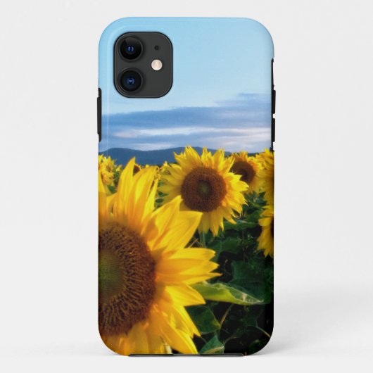 ひまわりの畑 Case-Mate iPhoneケース (裏面)