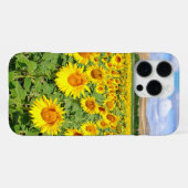 ひまわりの畑 iPhoneケース (裏面横)