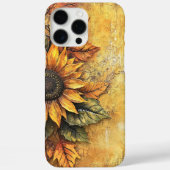 ひまわりの秋紅葉ミックスメディア Case-Mate iPhoneケース (裏面)