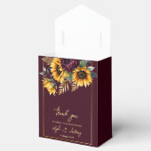 ひまわりの秋結婚夏の熱狂 フェイバーボックス (オープン)