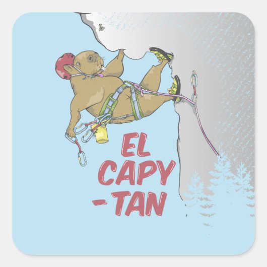 ひまわりの種子 スクエアシール (正面)