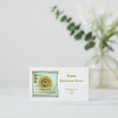 ひまわりの種子 名刺 (スタンド正面)