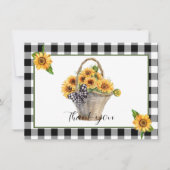 ひまわりの籠 シーズンカード (正面)