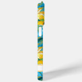 ひまわりの絵のイニシャル入り Case-Mate iPhoneケース (裏面 / 右)