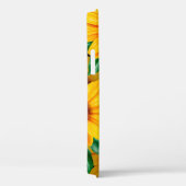 ひまわりの継ぎ目のない模様。背景(黄) Case-Mate iPhoneケース (裏面 / 右)